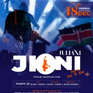 Juliani Jioni - Group Ticket (5)